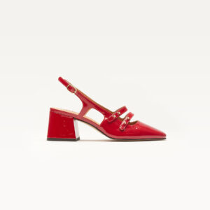Soline pumps - Red patent leather