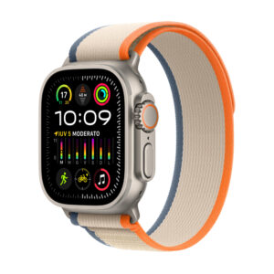 Apple Watch Ultra 2 OLED 49 mm Numérique 410 x 502 pixels √âcran tactile 4G Titane GPS (satellite)