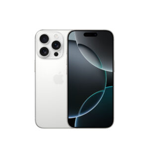 Apple iPhone 16 Pro 16 cm (6.3″) Double SIM iOS 18 5G USB Type-C 128 Go Blanc