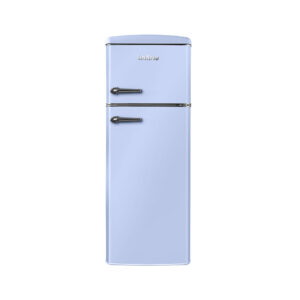 Réfrigérateur congélateur 2 portes retro Arzy LJDD206BLUE 206 Litres Bleu lavande