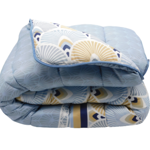 Couette ultra chaude imprimée thèbes – 2 personnes 220×240 – spécial hiver – mortreux