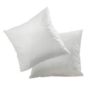 Lot de 2 oreillers ferme microfibre – 60 x 60 – 750grs – toutes saisons – mortreux