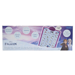 Mon poster La reine des neige abécédaire éducatif parlant bilingue Fran√ßais/Anglais