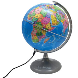 Globe jour et nuit Lumineux ‚Äì globe terrestre le jour et s‚Äôillumine avec la carte des constellations (Norvégien)