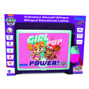 Ordinateur portable éducatif bilingue La Pat Patrouille Girly (FR/EN)