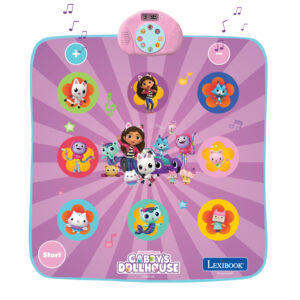 Tapis de danse électronique Bluetooth et lumineux Gabby et la maison magique