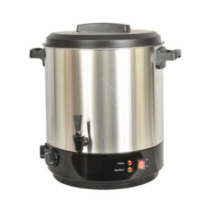 Stérilisateur de bocaux électrique avec cuve inox robinet et minuteur 31l 2100w  – kcpst31ix – kitchen chef