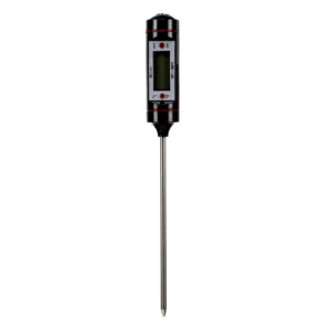 Thermomètre de Cuisine Digital “Meter” 20cm Noir
