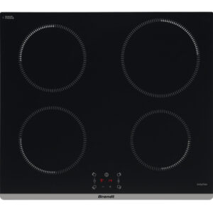 Brandt BPI6464B plaque Noir Intégré 60 cm Plaque avec zone à induction 4 zone(s)