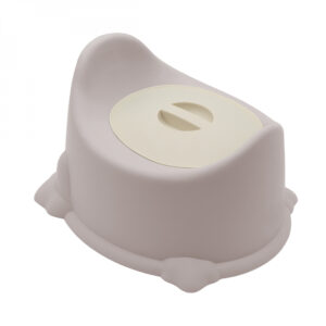 Monsieur Bébé – Pot de toilette pour bébé avec couvercle et poignée de transport – Rose
