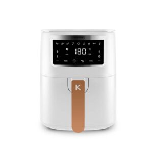 Fritreuse Sans Huile De 4l Blanche Avec 8 Programmes Airmed4 White De Kitchencook