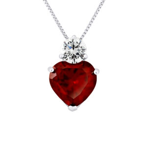 LOVA – LOLA VAN DER KEEN – Collier C≈ìur Argent 925