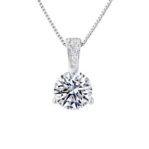 LOVA – LOLA VAN DER KEEN – Collier Solitaire Argent 925