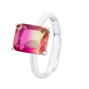 LOVA – LOLA VAN DER KEEN – Bague Argent 925 – Cristal – Ajustable