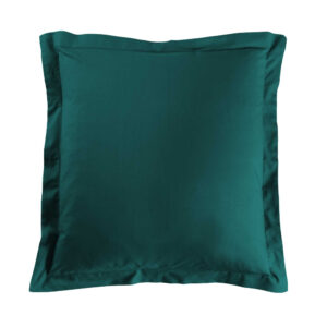 Taie d’oreiller 63 x 63 cm Couleur emotion emeraude