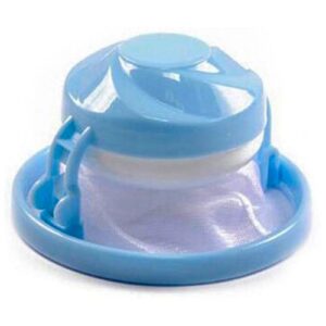 WASHING FILTER BAG BLUE : Attrape-poils Anti Peluche Réutilisables pour Machine à Laver