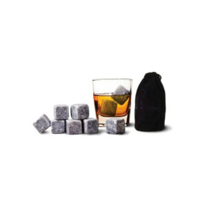 SHOP-STORY – WHISKY STONES GREY : Lots de 9 Pierres à Whisky Deluxe