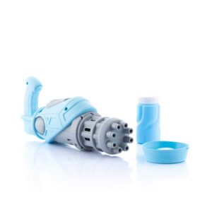 SHOP-STORY – BUBBLIG : Pistolet à Bulles de Savon Automatique Minigun Jouet pour Enfants