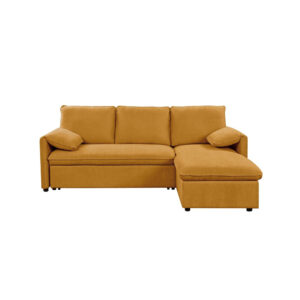 Canapé d’angle réversible MARTIN convertible en tissu