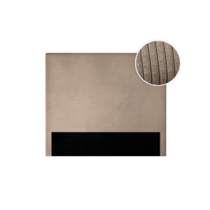 Tête de lit NUMA en velours côtelé
