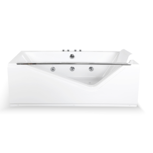 Baignoire balnéo droite INDRA Wave L170xl80xH63cm, by SPALINA