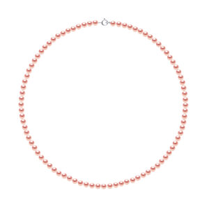 SPLENDIA – Collier Perles d’Eau Douce Rondes