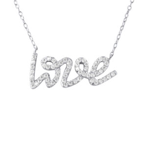 LOVA – LOLA VAN DER KEEN – Collier Love – Argent 925