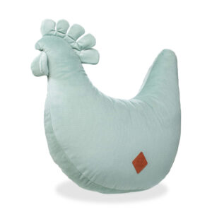 Coussin d’allaitement en velvet, Poule