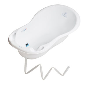 Baignoire bébé thermomètre    Blanc   Lapin 102 cm + Tuyau