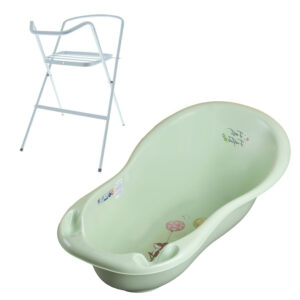 Baignoire bébé avec thermomètre    Vert   Forest 86 cm + pied