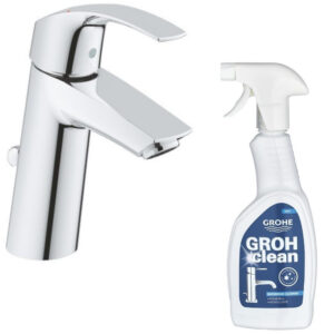 GROHE Mitigeur lavabo Eurosmart taille M + Nettoyant Grohe