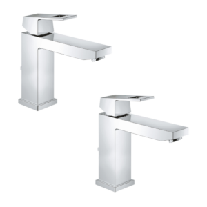 Lot de 2 mitigeurs lavabo GROHE Eurocube M