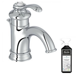 Mitigeur lavabo JACOB DELAFON Fairfax + nettoyant Briochin