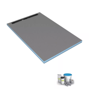 Receveur de douche à carreler 120 x 80 cm WEDI Fundo Riolito Neo + colle à carrelage