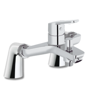 Mitigeur baignoire mécanique JACOB DELAFON Aimé chromé avec colonnettes