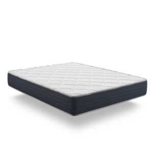 Matelas Royalvisco – Multicouches HR – Blue Latex – 24 cm – Mousse à mémoire de forme, 7 zones de confort