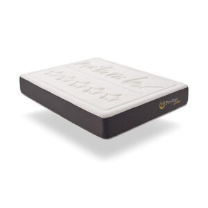 Matelas Privilege à ressorts ensachés – 24cm, Technologie Hybride Mémoire de Forme + Blue Latex, Mi-Ferme
