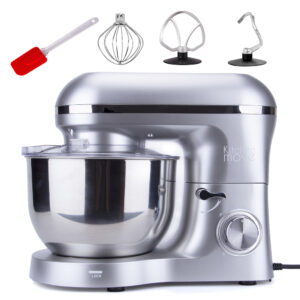 Robot patissier multifonction 5.5l 1500w gris viper – bat-1518-n – kitchen move