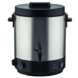 Stérilisateur électrique avec robinet et minuteur 31l 2100w inox sequoia – bat-kcp31ssm – kitchen move
