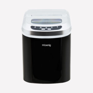 H.Koenig KB12 machine à gla√ßons Machine à gla√ßon portable 12 kg/24h Noir, Blanc