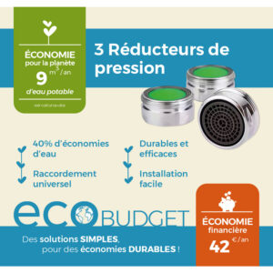 Filtres économiseurs d’eau vendu par 3