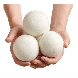 Boules de sèchage en laine organique vendues par 6