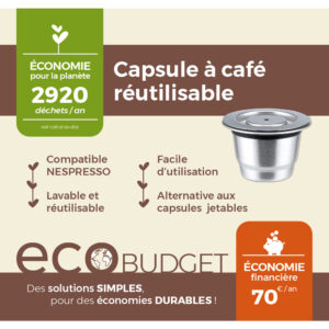 Capsule café réutilisable NESPRESSO