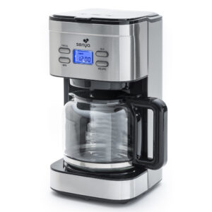 SENYA Cafetière programmable Inox 1,5L – Family Coffee