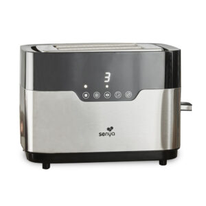 SENYA Grille-pain tactile 2 larges fentes inox – Smart Toaster