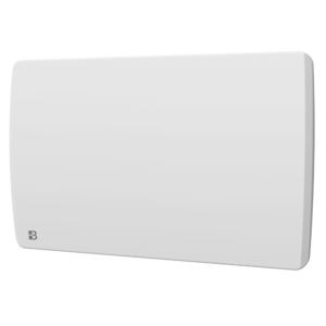 Radiateur électrique fixe à inertie sèche céramique 1500W Bestherm ARIA horizontal blanc