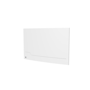 Radiateur électrique fixe à inertie sèche fonte 1500W Bestherm ZOE horizontal blanc