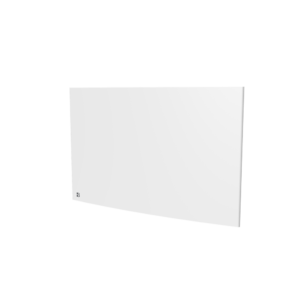 Radiateur électrique fixe à inertie sèche fonte 1500W Bestherm BIA horizontal blanc