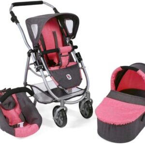 Poussette Emotion 3in1 Anthracite/rose