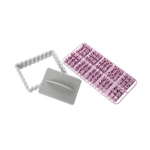 Tampon alphabet pour biscuit Zenker Smart Pastry 44827